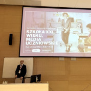 Uczniowie "Czwórki" wzięli udział w konferencji poświęconej mediom szkolnym na WNPiD UAM