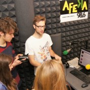 Warsztaty klasy dziennikarskiej w Radiu Afera
